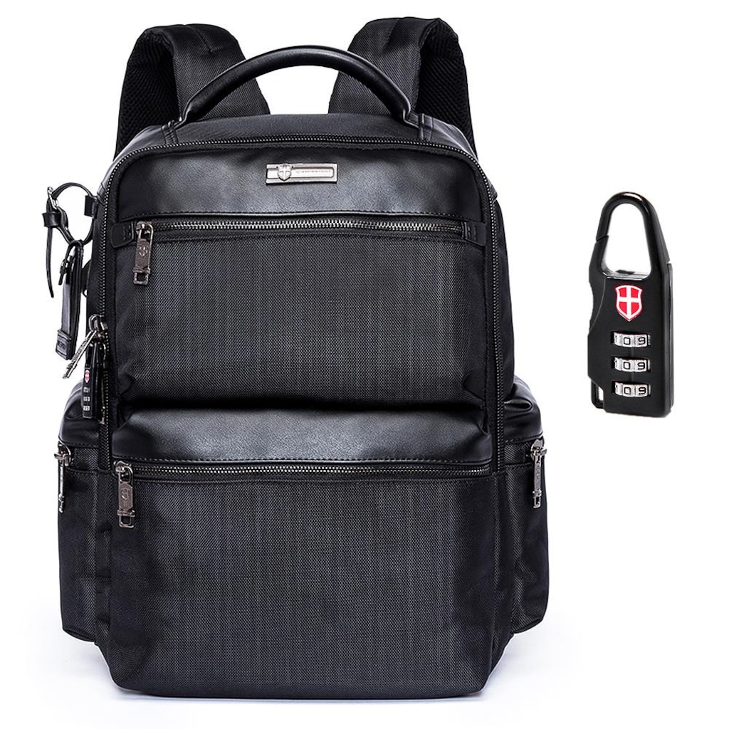 Mochila Swissport Manager para Notebook com Cadeado - 18,5 Litros - Foto 1