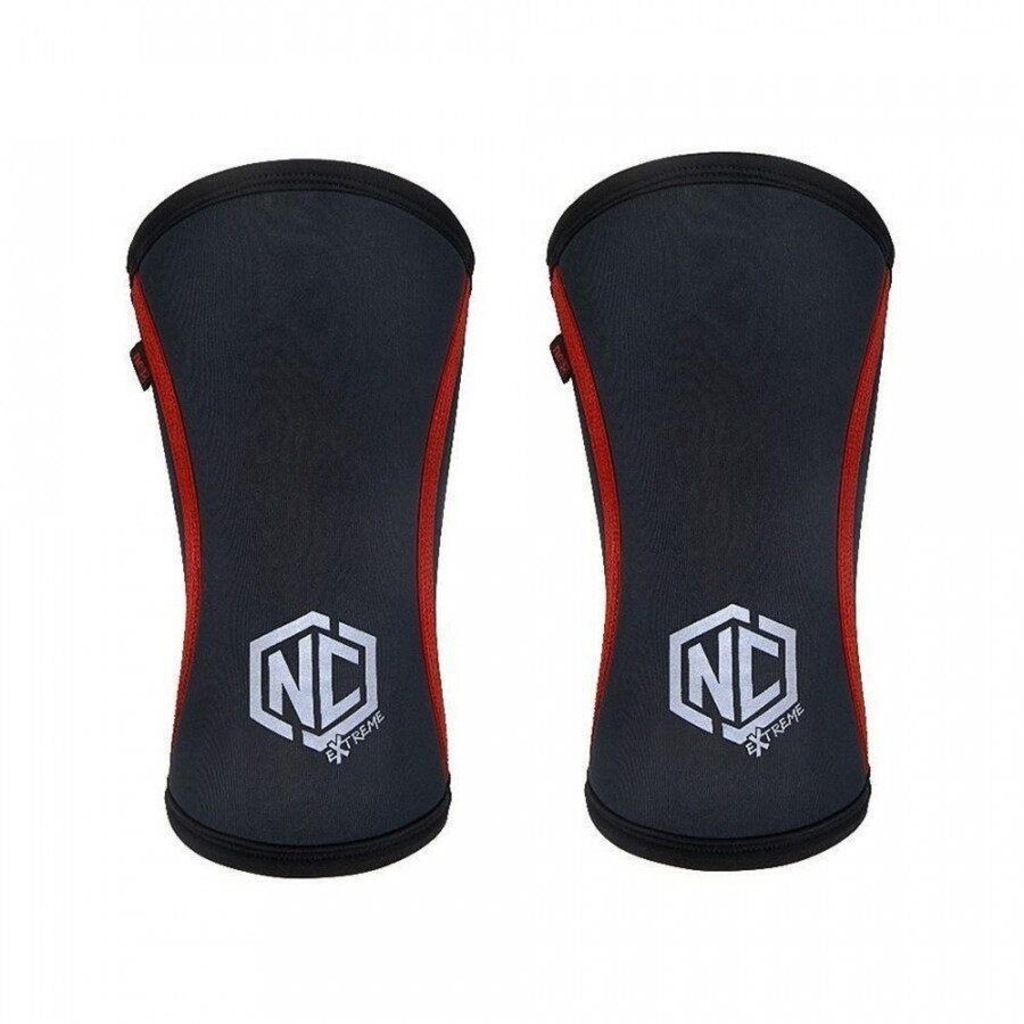 Joelheira Nc Extreme Lpo Powerlifting - 7mm - Par - Adulto - Foto 1