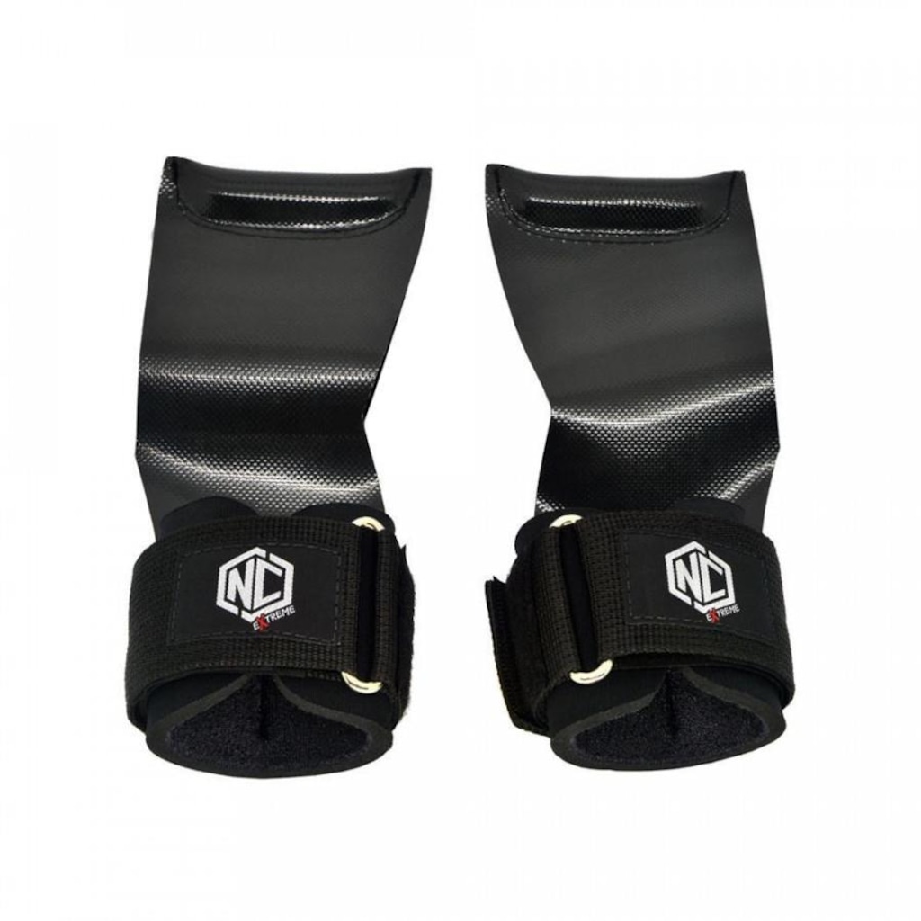 Hand Grip NC Extreme Lion em Couro Luva Palmar - Adulto - Foto 1