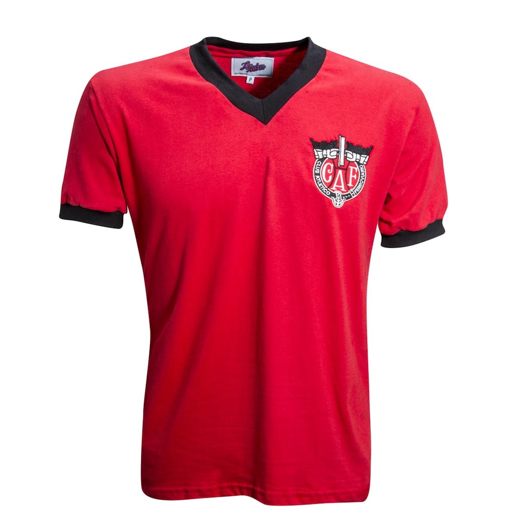 Camisa Liga Retrô Ferroviário PR 1966 - Masculina - Foto 1