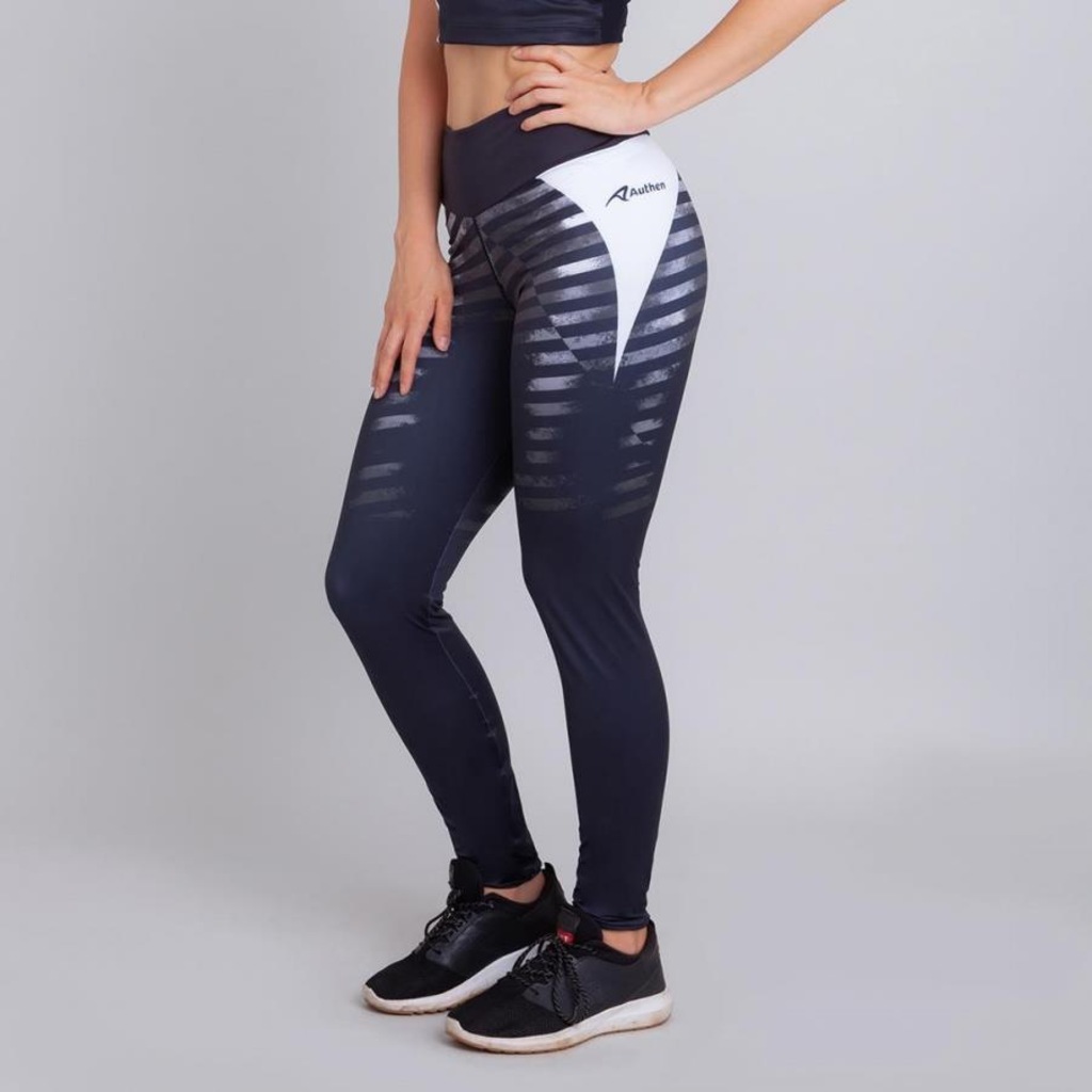 Calça Legging Authen Trill Bienal Fortalecimento - Feminina - Foto 3