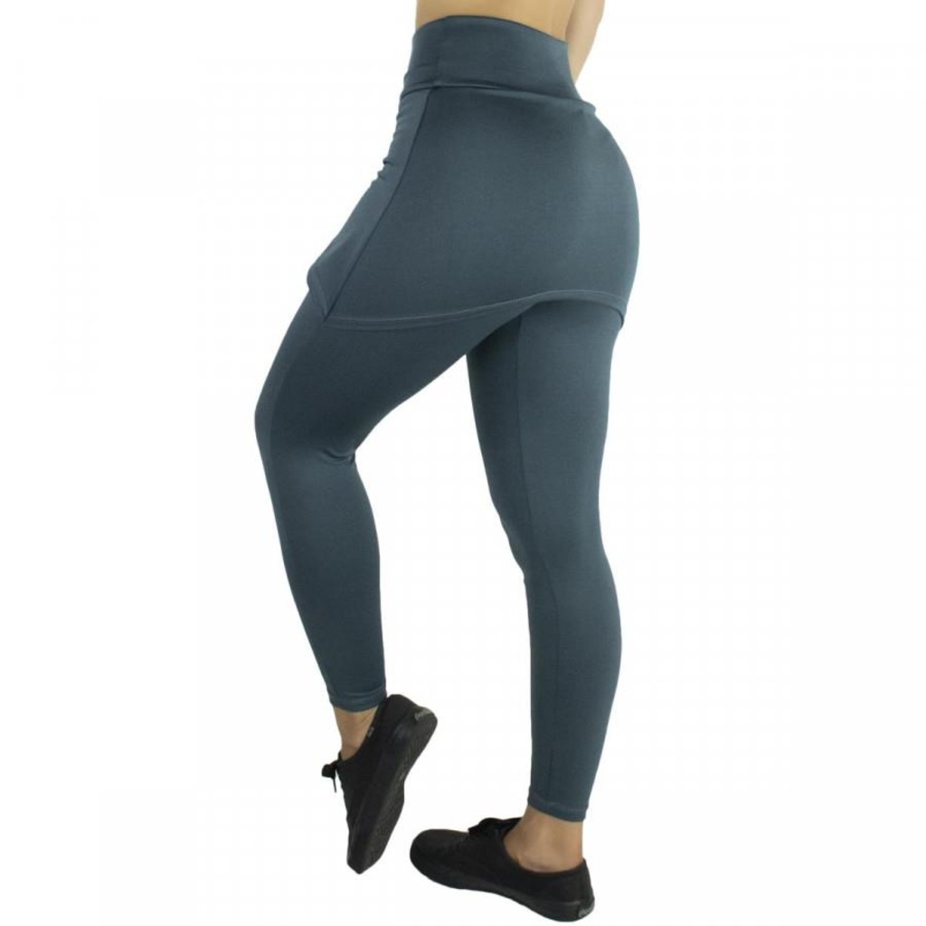 Calça Legging MVB Modas Saia Tapa Bumbum - Feminina - Foto 2