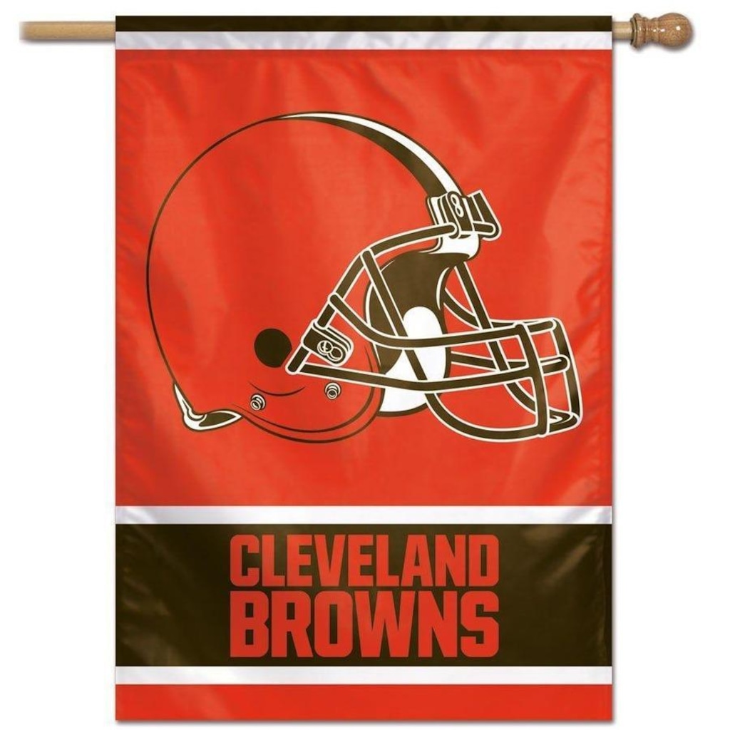 Bandeira Vertical WinCraft Logo Team Cleveland Browns - 70x100cm
