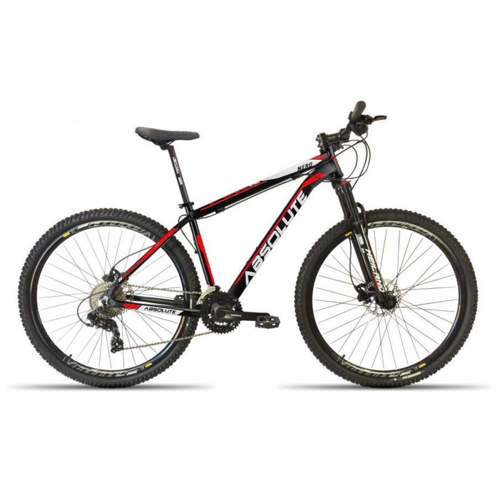 Mountain Bike Absolute XC -Aro 29 - Freio a Disco Hidráulico - Câmbio Shimano - Suspensão com Trava - 27 Marchas - Foto 1