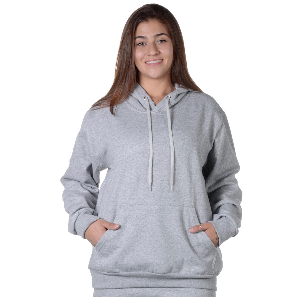 Blusão de Moletom com Capuz Suffix - Feminino - Foto 1