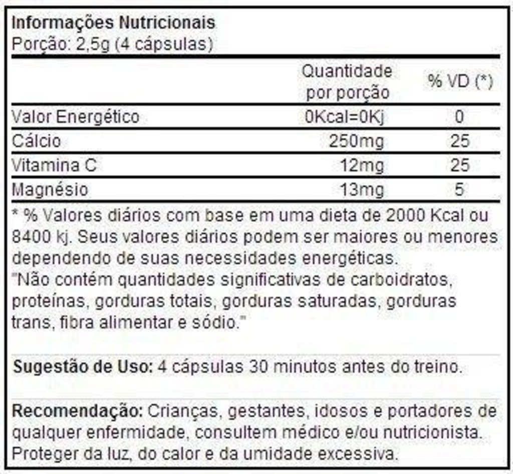 Veinox Power Supplements -  120 cápsulas - Foto 1