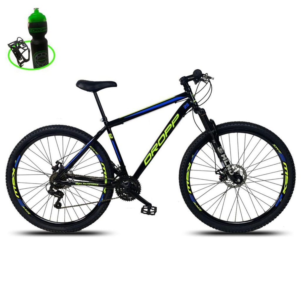 Mountain Bike Droop Sport Aço - Aro 29 - Câmbio Shimano - Freio à Disco Mecânico com Suspensão - 21 - Foto 1