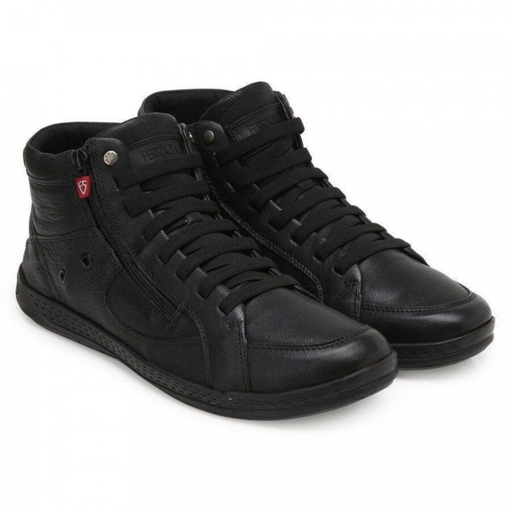 Sapatênis Cano Alto Ferracini FR19-7357268 - Masculino - Foto 1