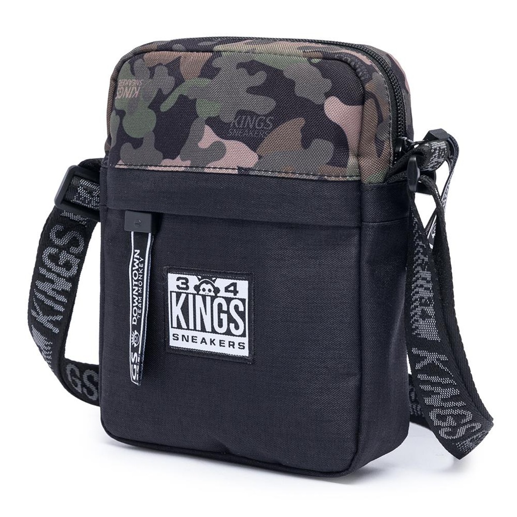 Bolsa Transvesal King Sneakers Detalhes Camuflado - 1,5 Litros - Foto 2