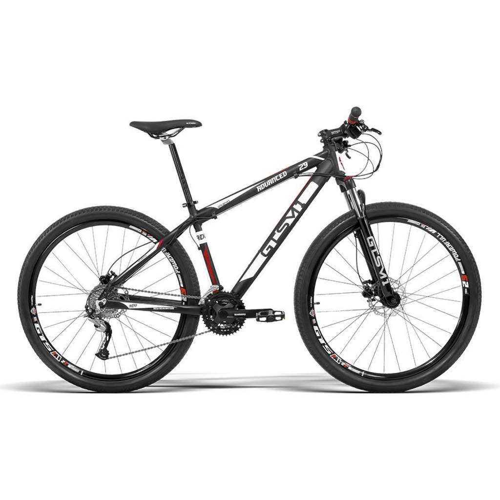 Bicicleta GTS M1 Advanced New - Aro 29 - Câmbio Shimano Acera - 27 Marchas - Adulto - Foto 1