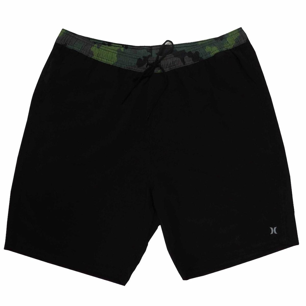 Bermuda Hurley Camo Oversize Hunter Black - Masculina - Foto 1