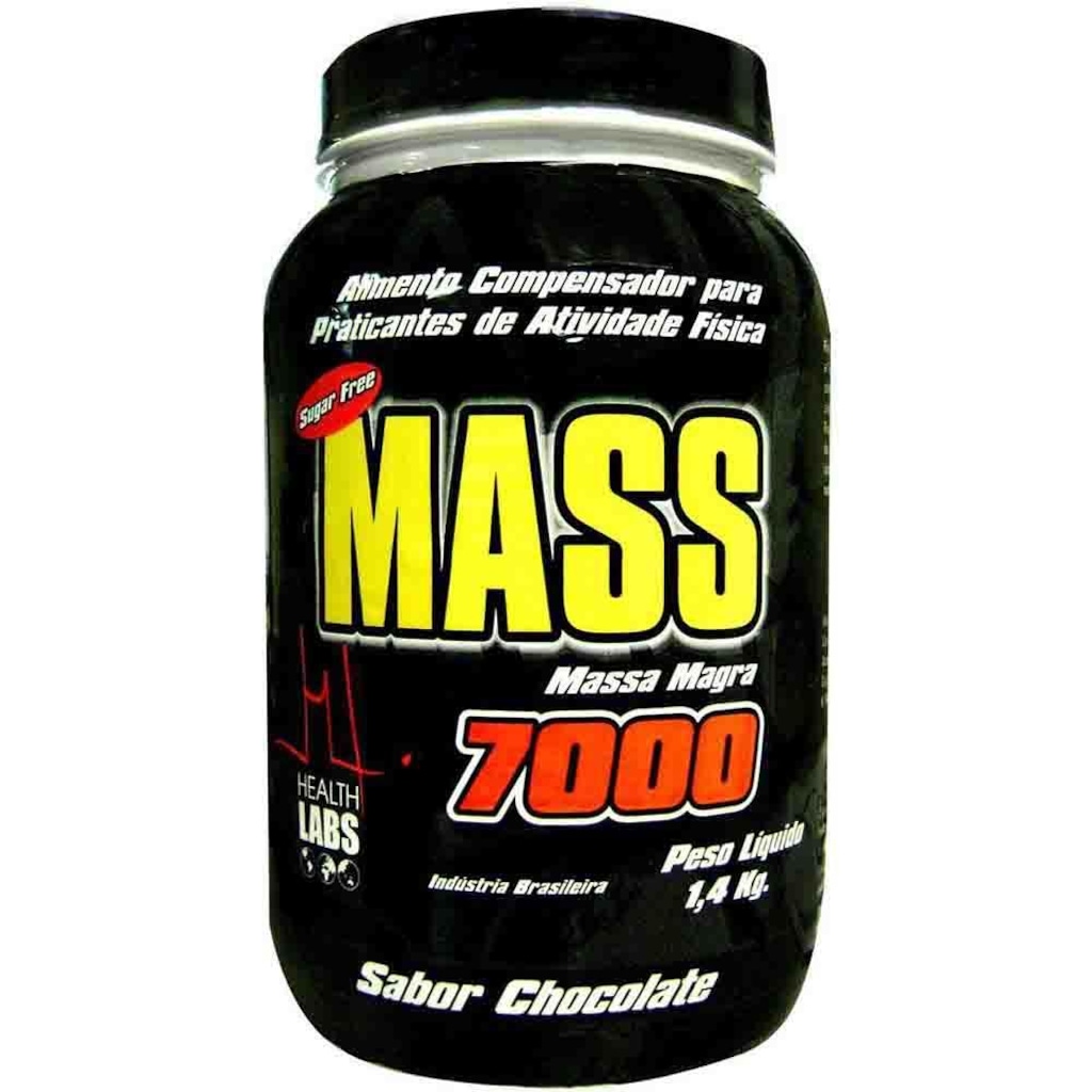 Mass 7000 Health Labs - Chocolate - 1,4 Kg - Foto 1
