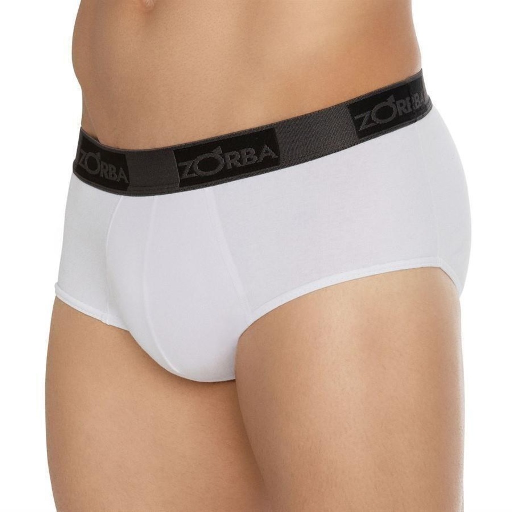 Cueca Slip Zorba Comfort 674 - Adulto - Foto 1