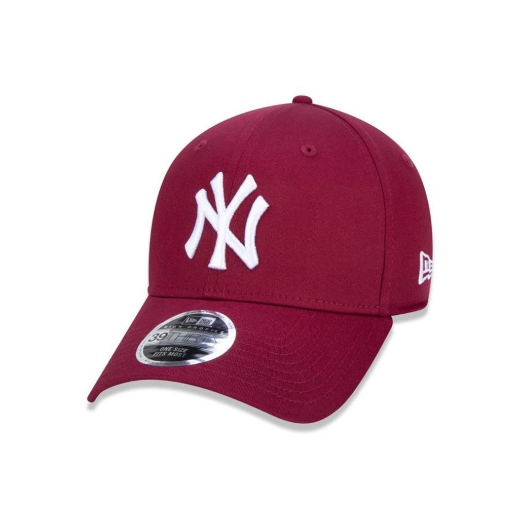 Boné Aba Curva New Era 39Thirty MLB New York Yankees - Fechado - Adulto - Foto 1
