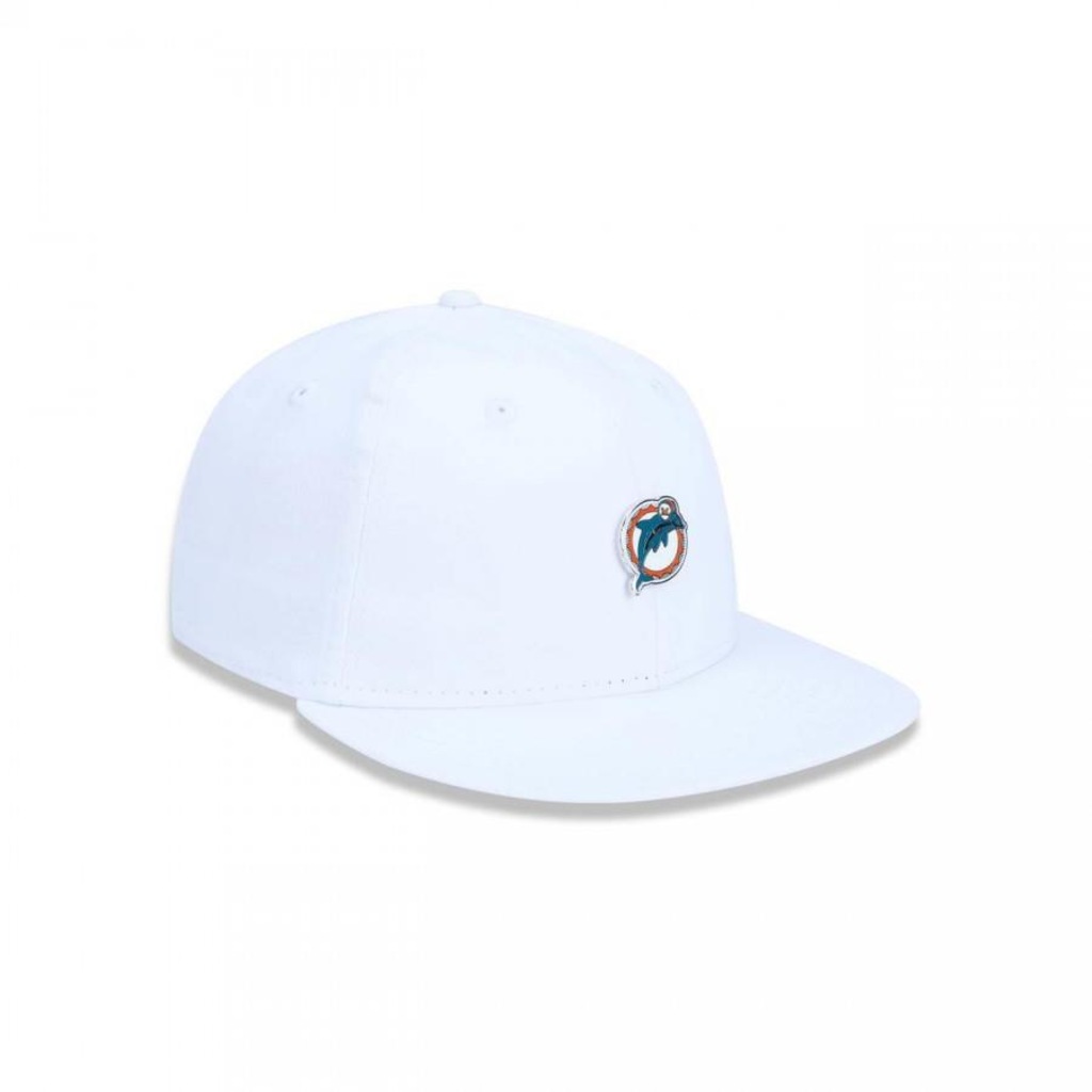 Boné Aba Reta New Era 950 Original Fit Miami Dolphins NFL NBA - 39099 - Snapback - Adulto - Foto 1