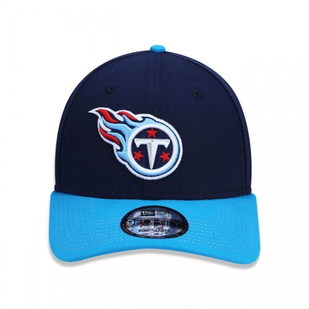BONE 940 TENNESSEE TITANS NFL ABA CURVA MARINHO NEW ERA - 42179 - Foto 1