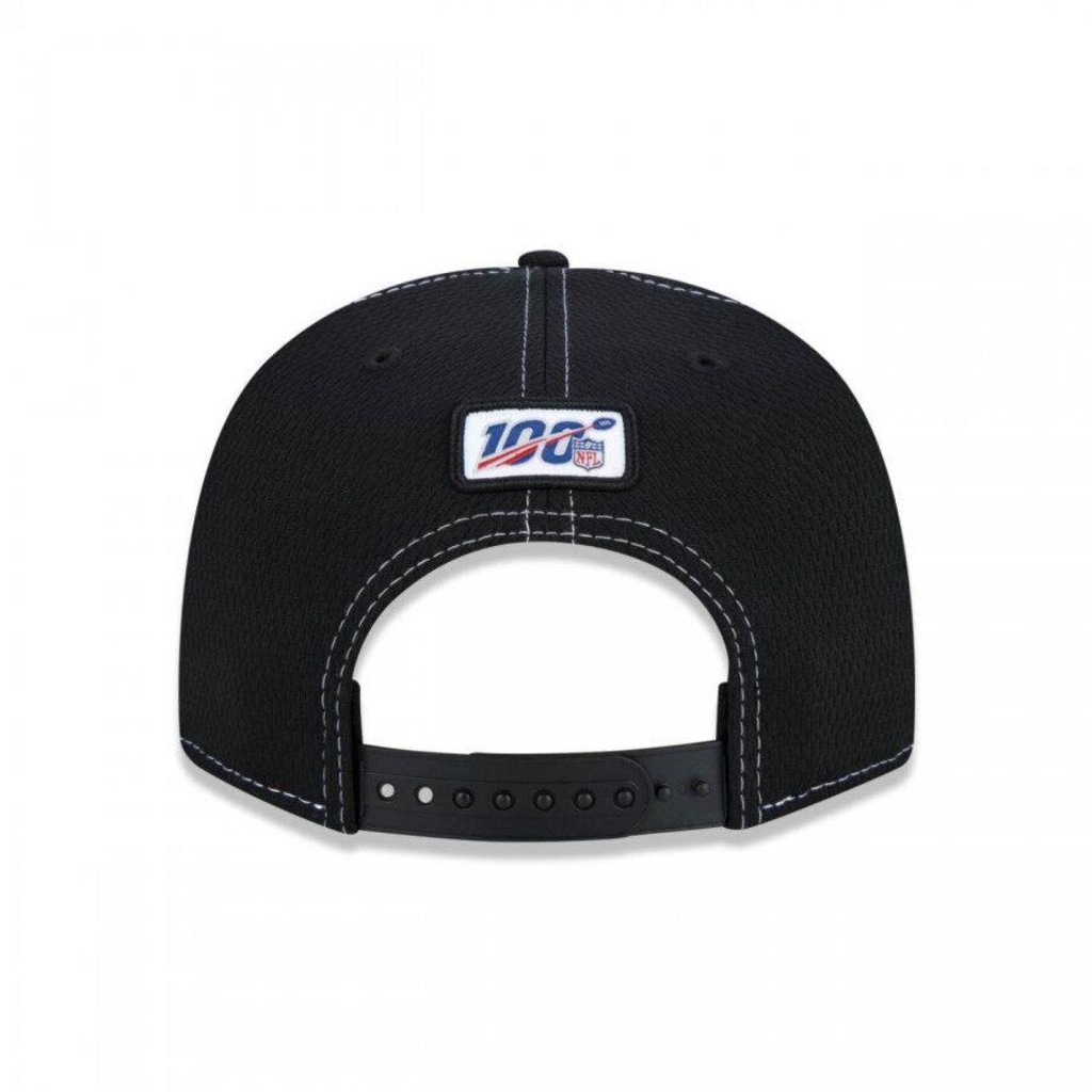 Boné Aba Reta New Era 9Fifty On-Field Coleção Sideline NFL New York Jets - Snapback - Adulto - Foto 4