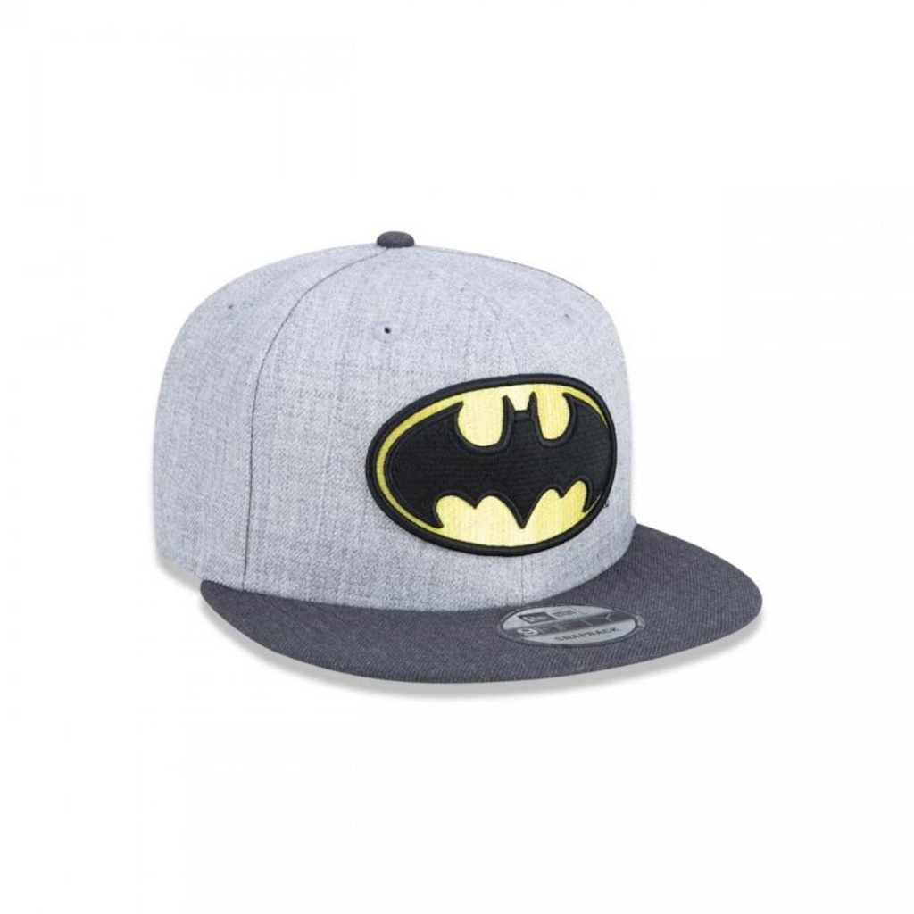 Boné Aba Reta New Era 9Fifty Batman - Snapback - Adulto - Foto 1