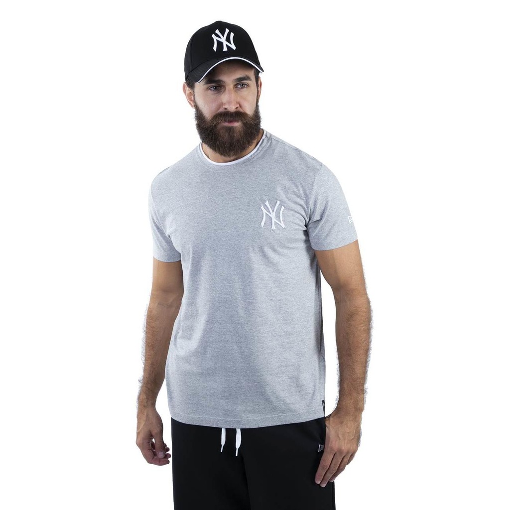 Camiseta New Era MLB New York Yankees Fashion RIB - Masculina - Foto 1