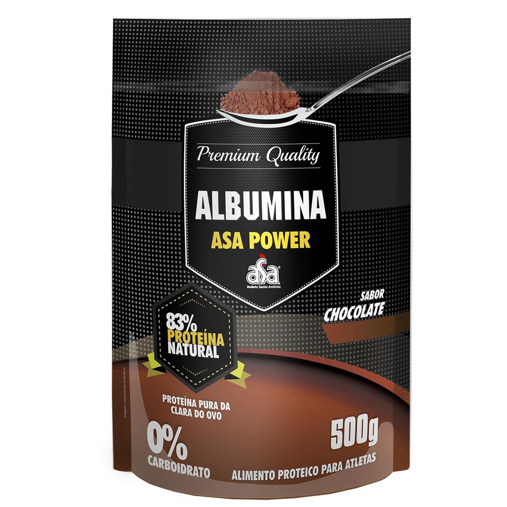 Albumina ASA Power - 500g - Foto 1
