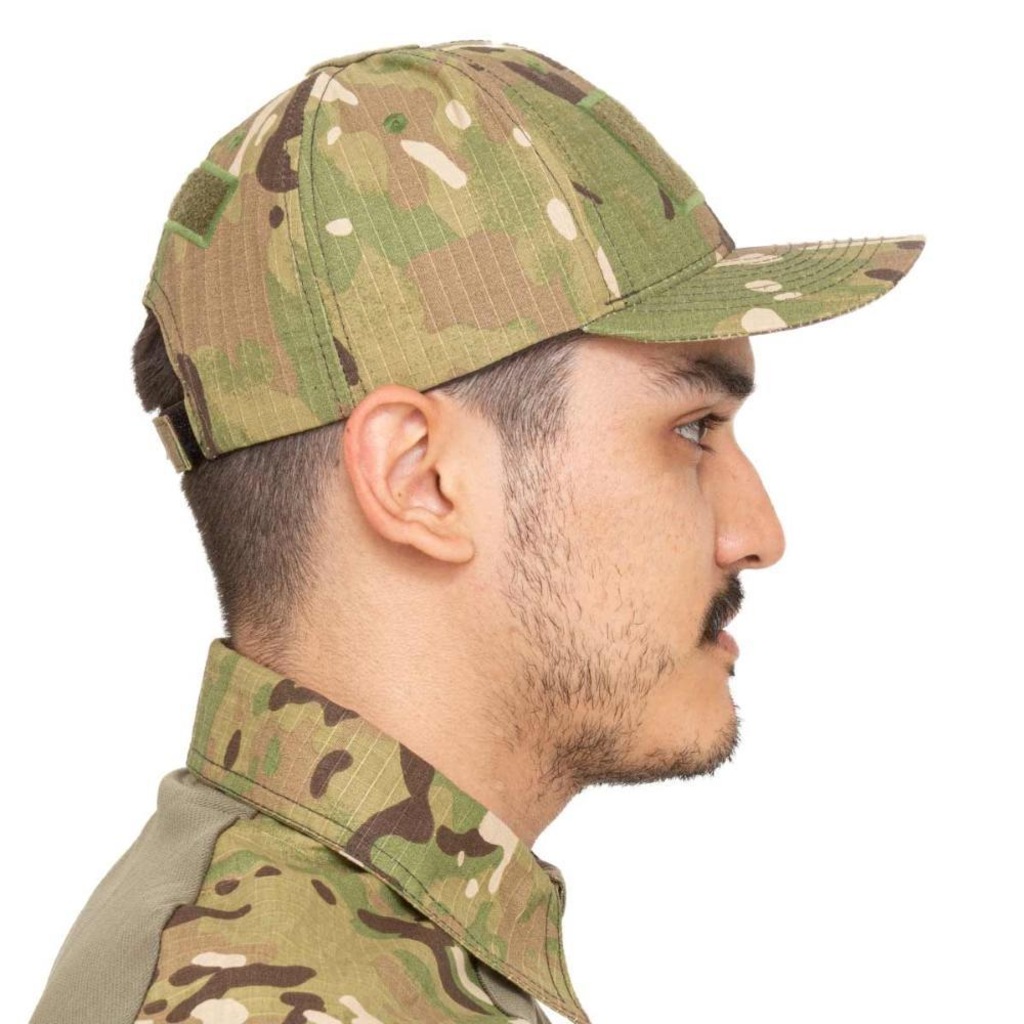 Boné Tático Fox Boy Rip Stop Multicam - Strapback - Adulto - Foto 3