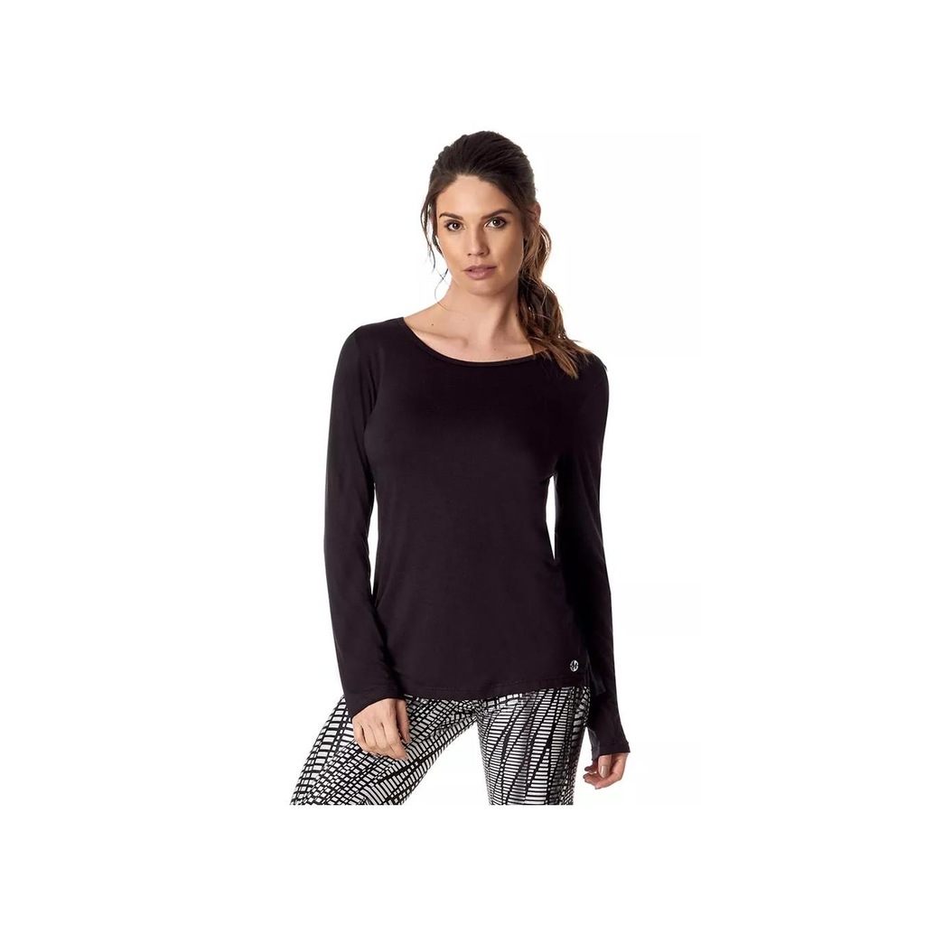 Camiseta Manga Longa Vestem Gallon - Feminina - Foto 1