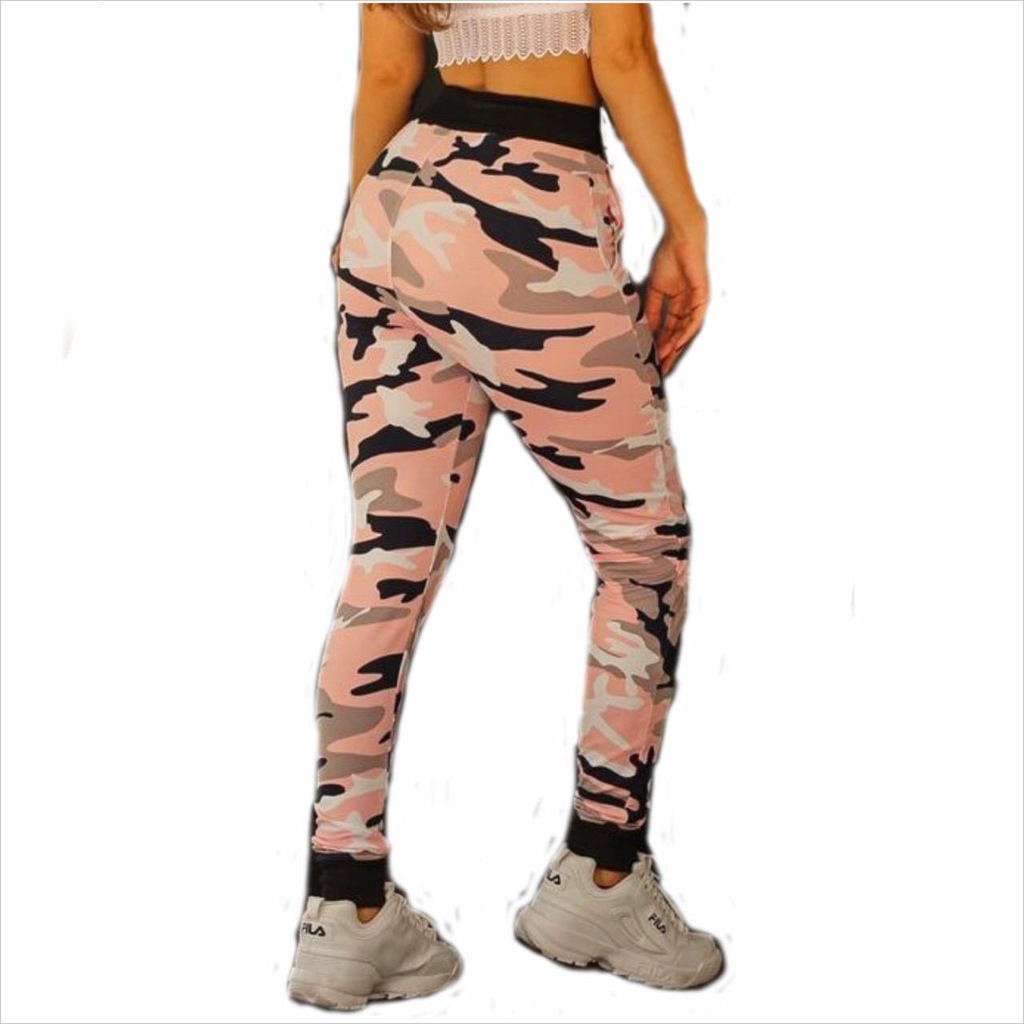 Calça Legging Já Malhei Camuflada - Feminina - Foto 3