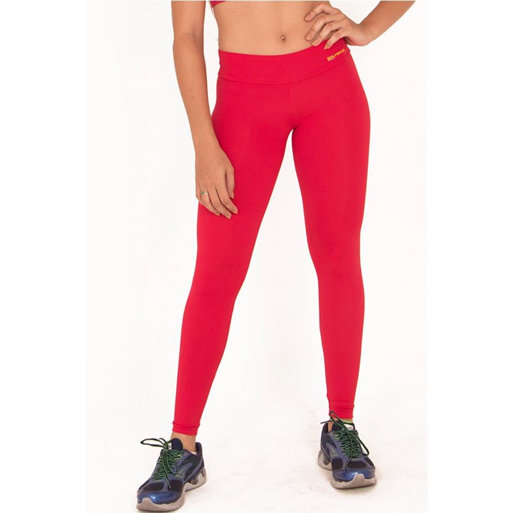 Calça Legging Soly Brasil Basic Fitness - Feminina - Foto 1