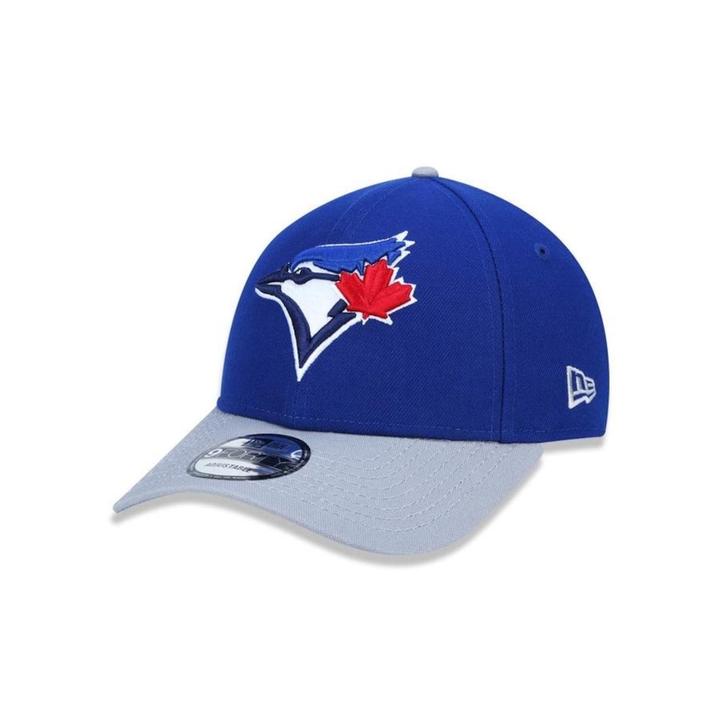 Boné Aba Curva New Era 9Forty MLB Toronto Blue Jays Team Color - Snapback - Adulto - Foto 1