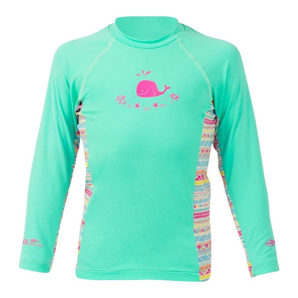 Camiseta Manga Longa Mormaii Baby Dry Action - Infantil - Foto 1