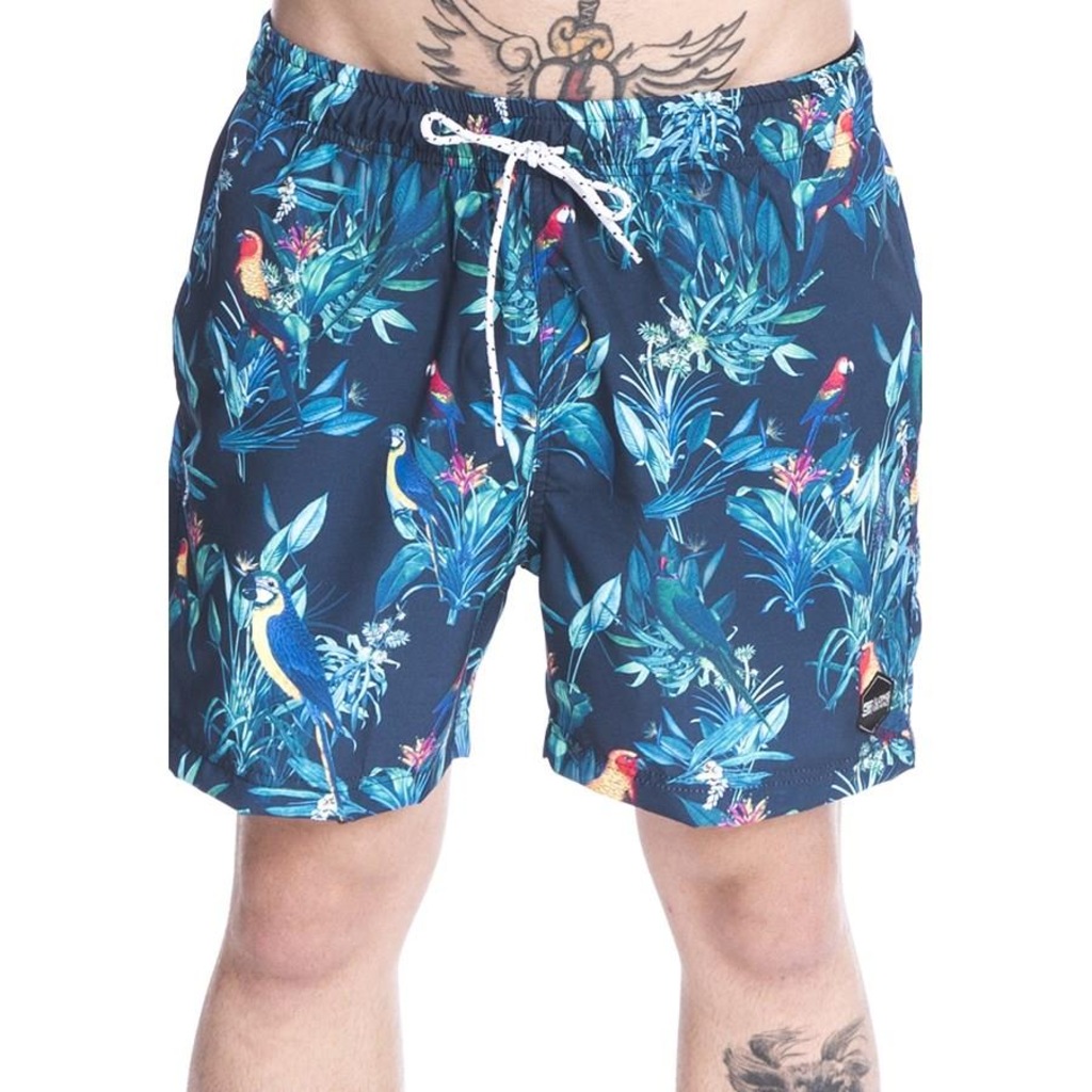 Bermuda Long Island Araras - Masculino - Foto 1