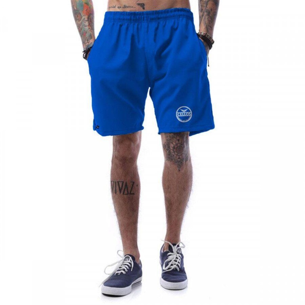 Bermuda Cellos em Tactel Postmark Premium - Masculina - Foto 1