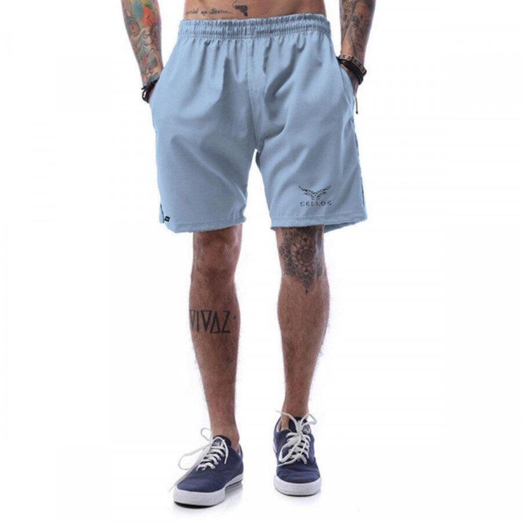 Bermuda Cellos em Tactel Stripe Premium - Masculina - Foto 1