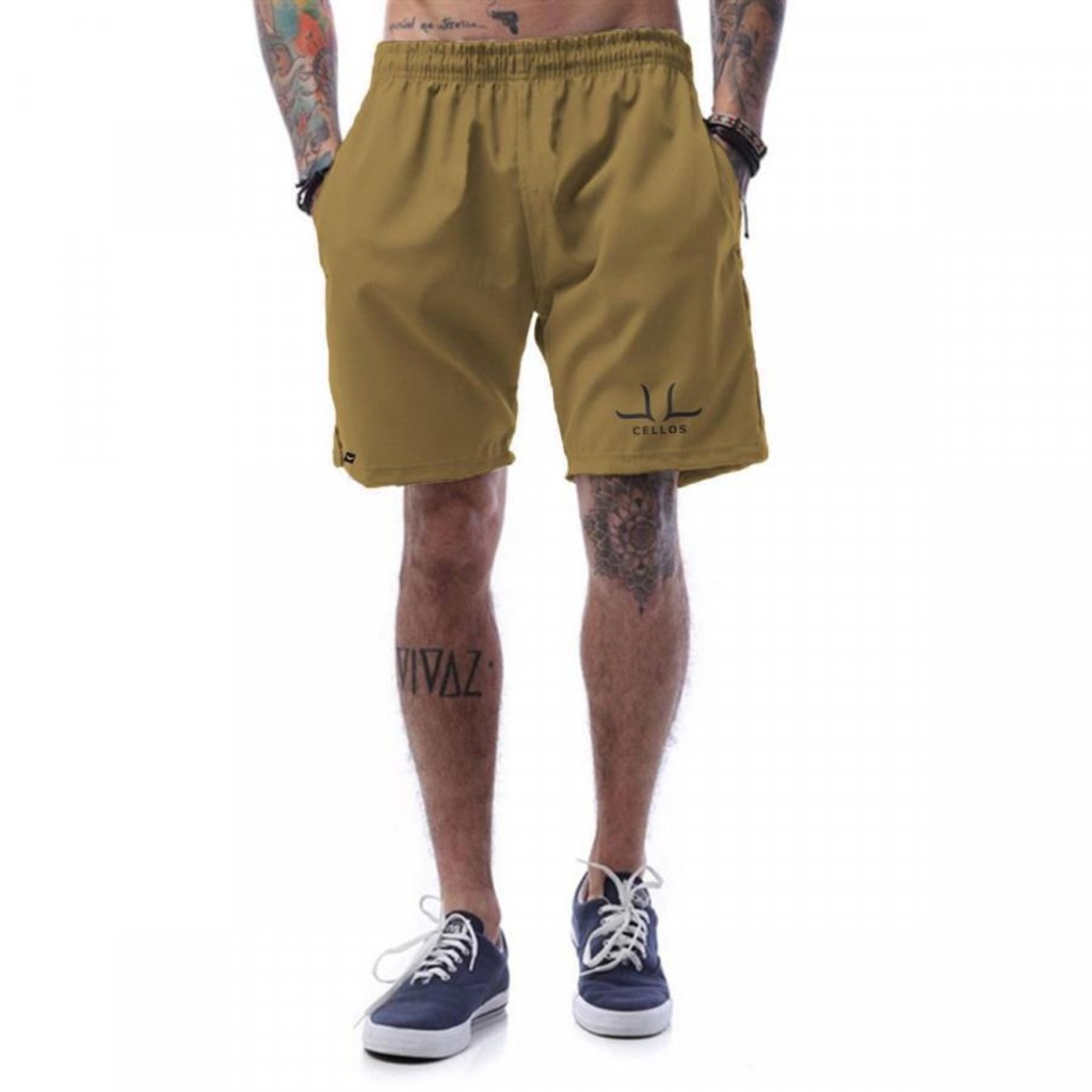 Bermuda Cellos em Tactel ll Converse Premium - Masculina - Foto 1