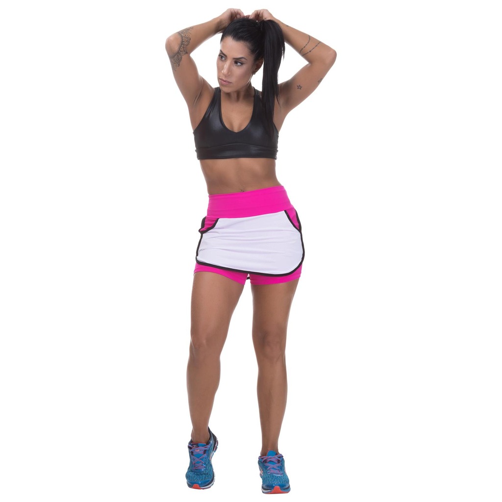 Shorts Saia Miss Blessed com Dry Fit - Feminino - Foto 3