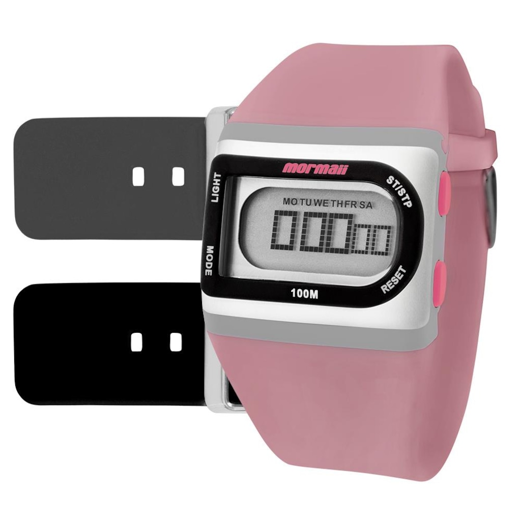 Relógio Digital Mormaii Troca Pulseira Fzg/t8t - Unissex - Foto 1