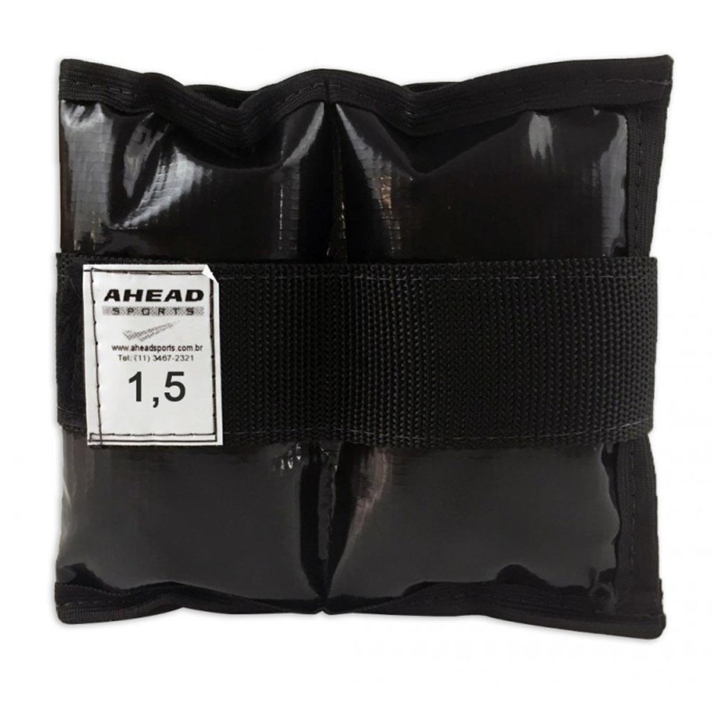 Caneleira de peso Ahead Sports AFF335 - 1,5 Kg - Foto 1