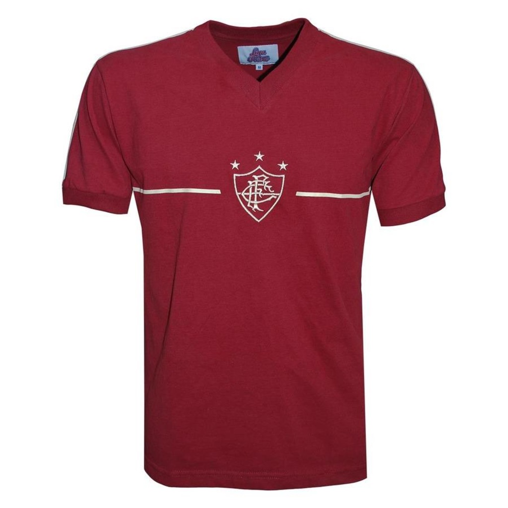 Camisa do Fluminense Liga Retrô Grená 12 - Masculina - Foto 1