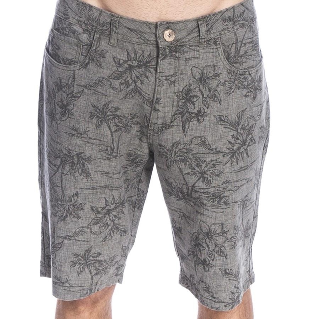 Bermuda Long Island Floral - Masculina - Foto 1