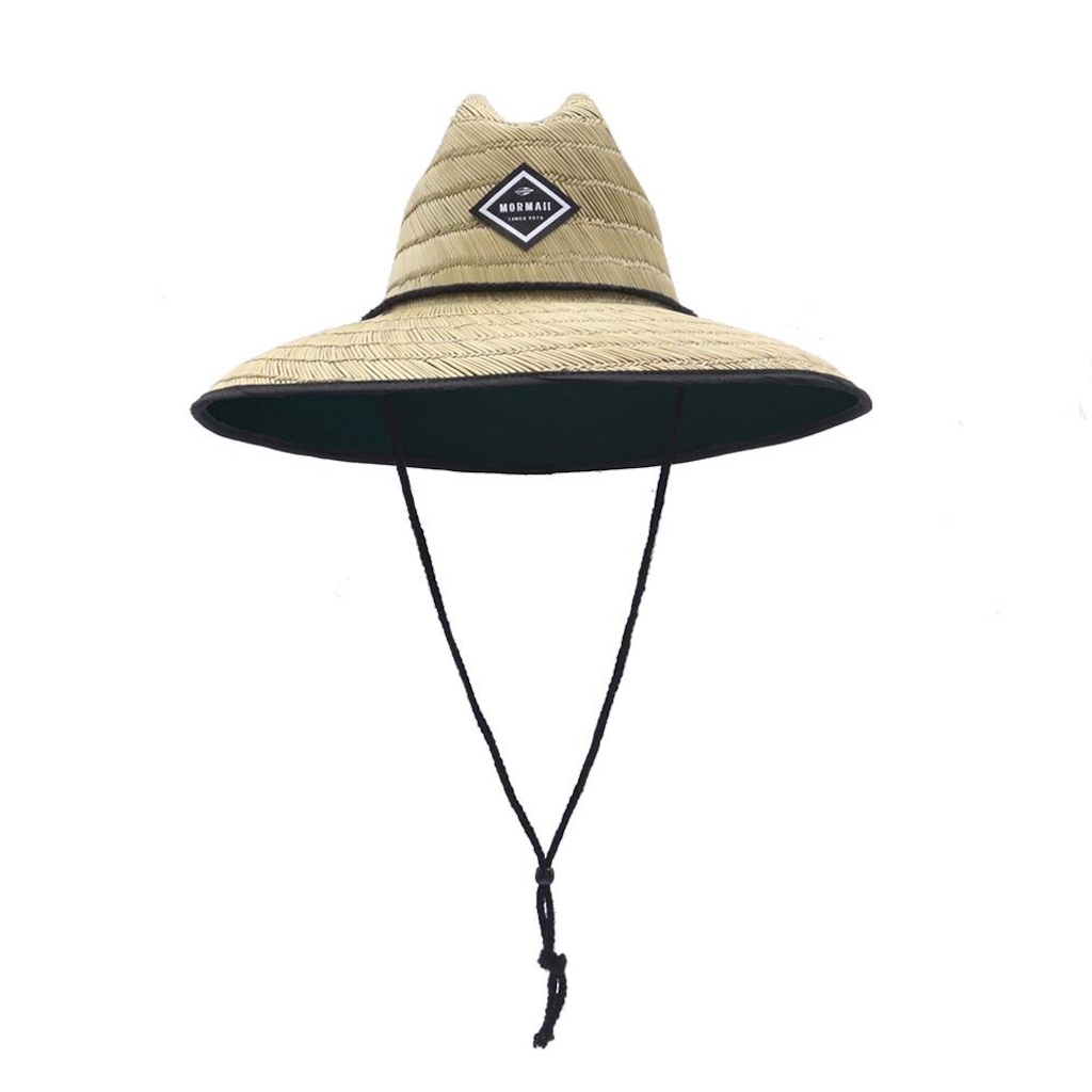 Chapéu de Palha Mormaii Black - Foto 1