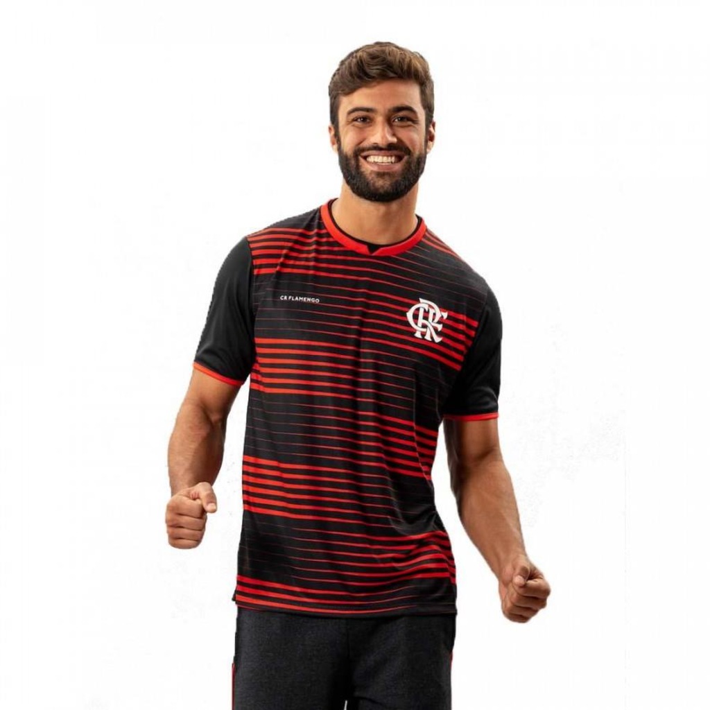 Camiseta do Flamengo Braziline Ray - Masculina - Foto 1