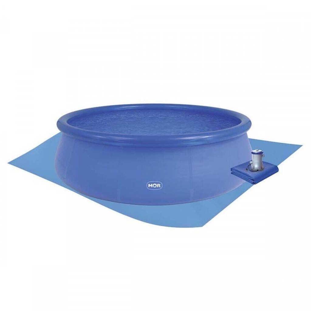 Piscina Inflável Mor em PVC com Capa Forro e Filtro - 7800 Litros - Foto 1