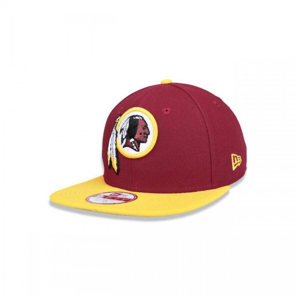 Boné Aba Reta New Era 950 Original Fit NFL Washington Redskins - Snapback - Adulto - Foto 1