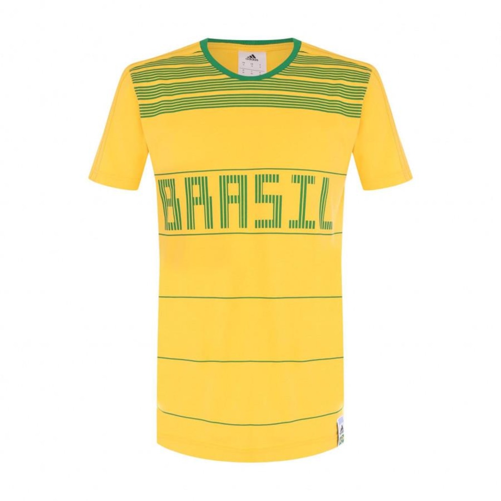 Camiseta do Brasil adidas Cf1739 - Masculina - Foto 1
