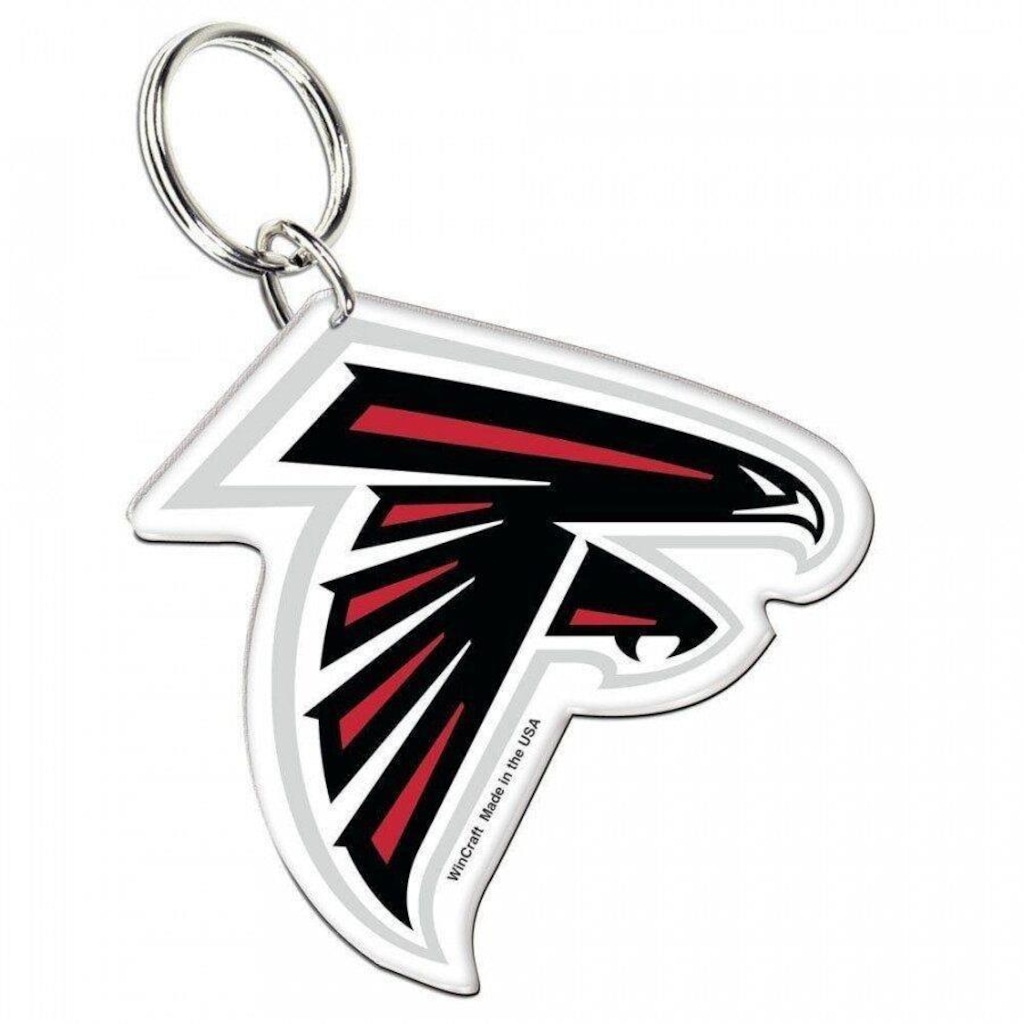 Chaveiro Premium WinCraft NFL Atlanta Falcons Acrílico
