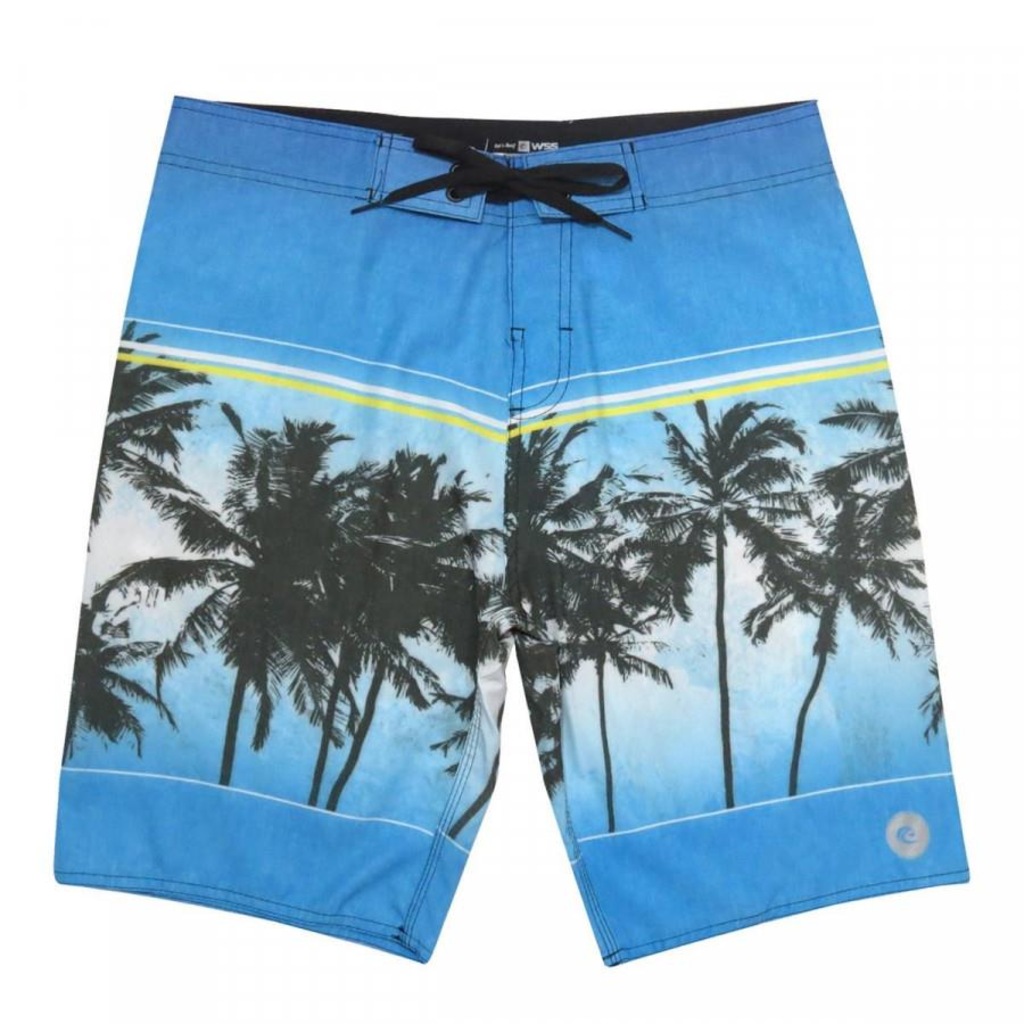 Bermuda Boardshort Web Surf Shop  Waves Tropical - Masculina - Foto 1