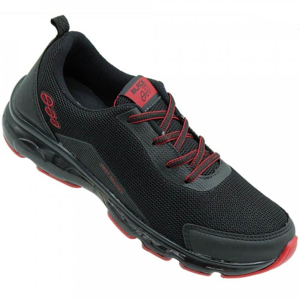 Tênis Black Free Solado Bolha - Masculino - Foto 1