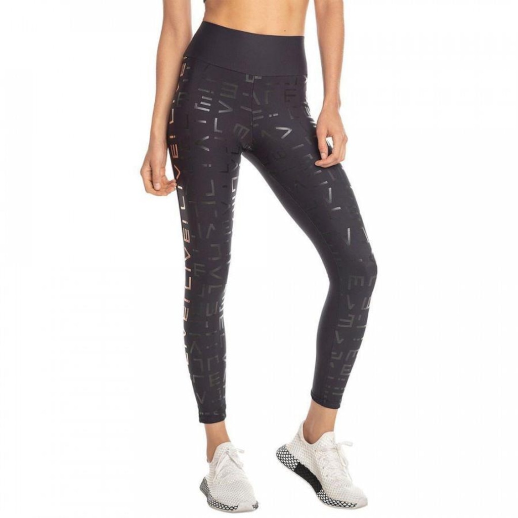 Calça Legging Live Icon Lux - Adulto - Foto 1
