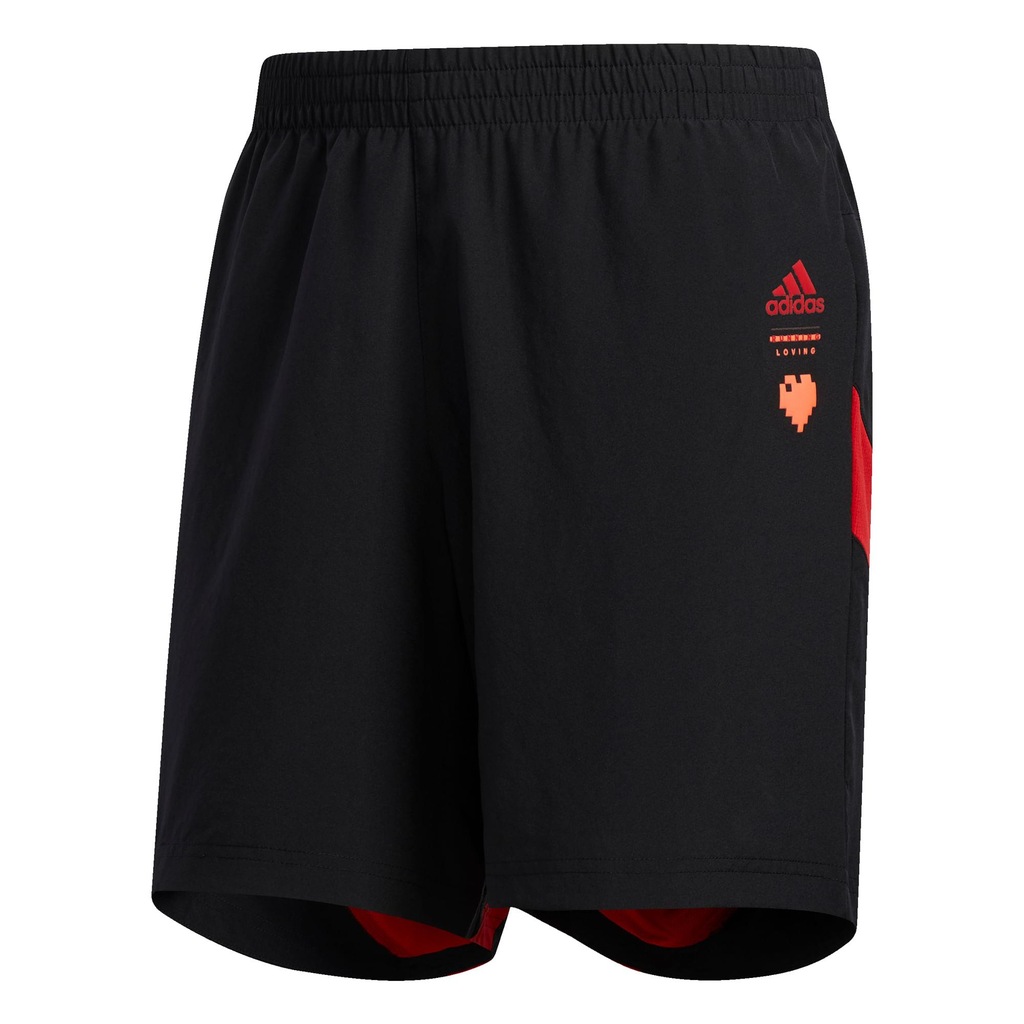 Shorts adidas Own The Run Valentine - Masculina - Foto 1