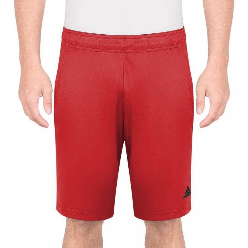 Bermuda adidas Plain com Bolso - Masculina - Foto 1